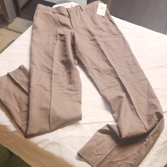 Kenneth Cole Men's Tan Pants - Picture 1 of 5